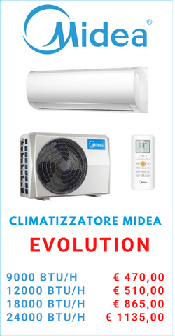climatizzatore MIDEA EVOLUTION a roma