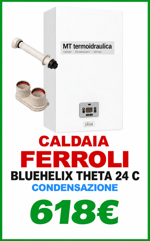 caldaia ferroli bluehelix theta roma