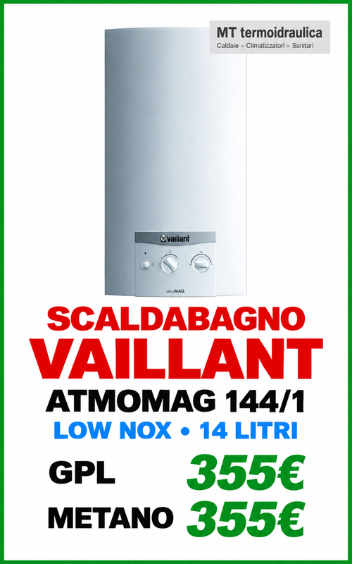 SCALDABAGNO VAILLANT ATMOMAG A ROMA - MT termoidraulica SCALDABAGNO VAILLANT ATMOMAG A ROMA