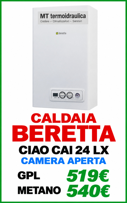 caldaia beretta CIAO CAI LX roma