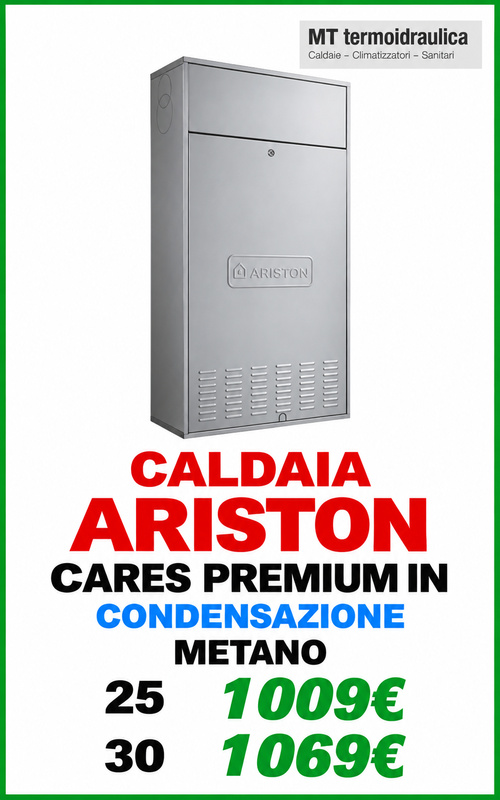 caldaia Ariston cares premium in roma