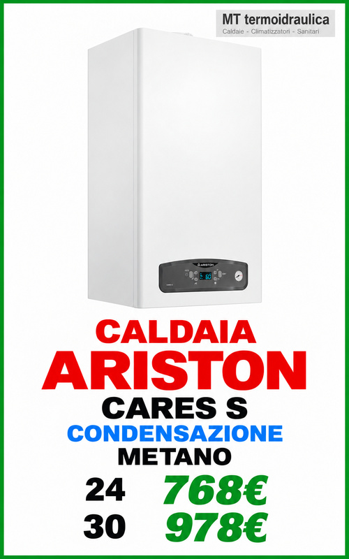 caldaia Ariston cares s roma
