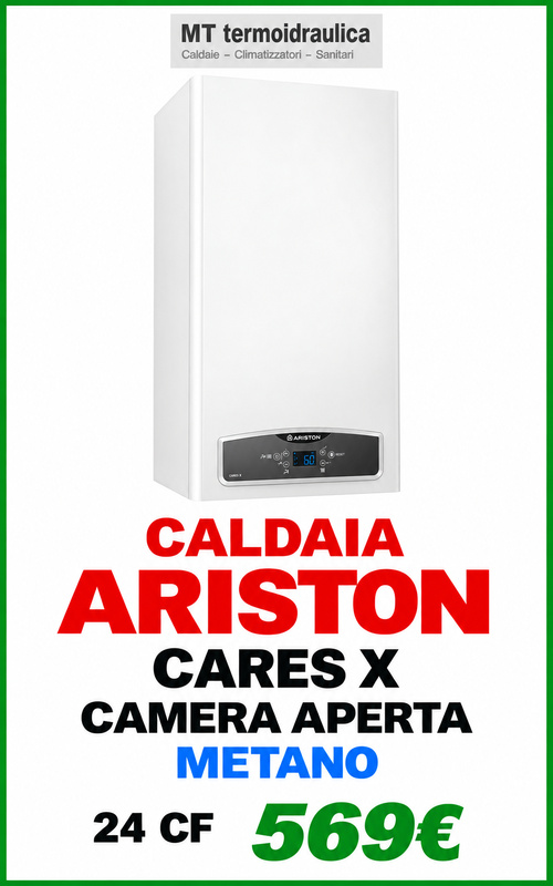 CALDAIA ARISTON egis plus cares x 24 KW a Roma