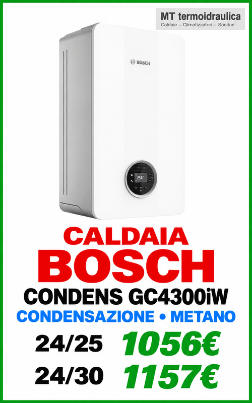 CALDAIA Bosch condensazione ROMA