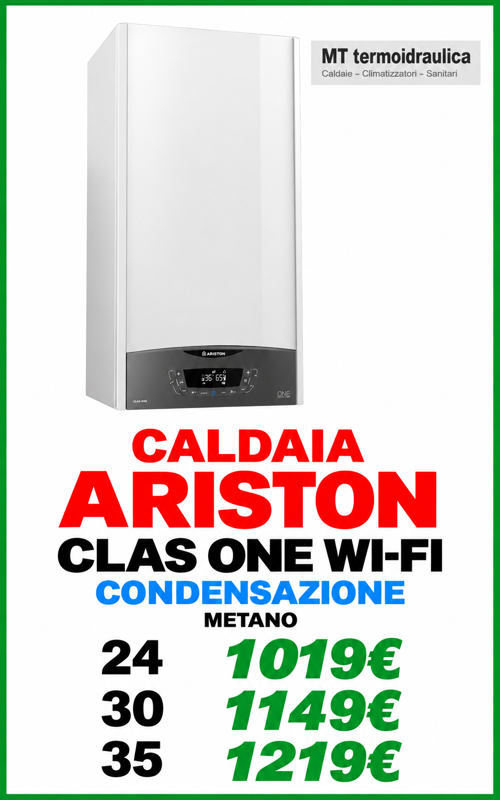Caldaia Ariston Clas One WiFi