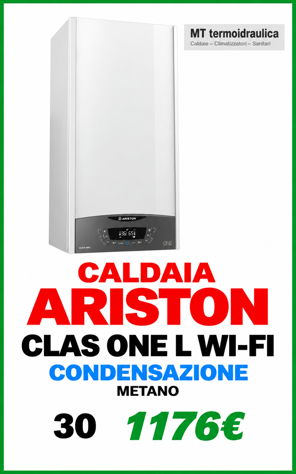 Caldaia Ariston Clas One WiFi ROMA