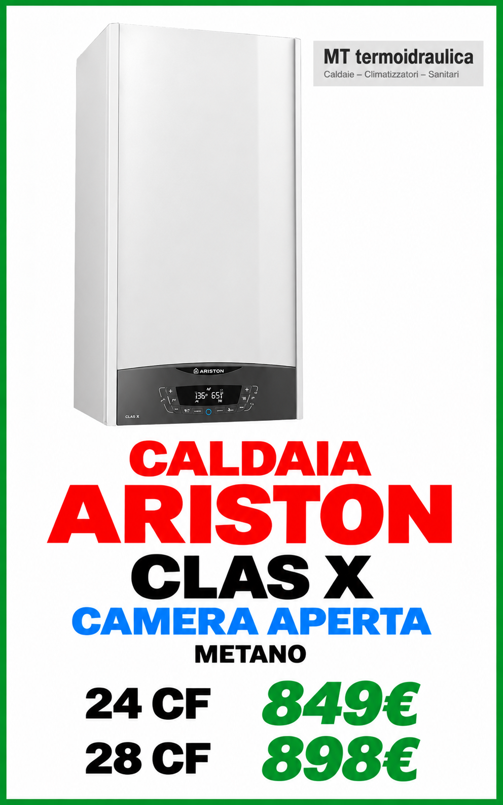 CALDAIA ARISTON clas x a roma