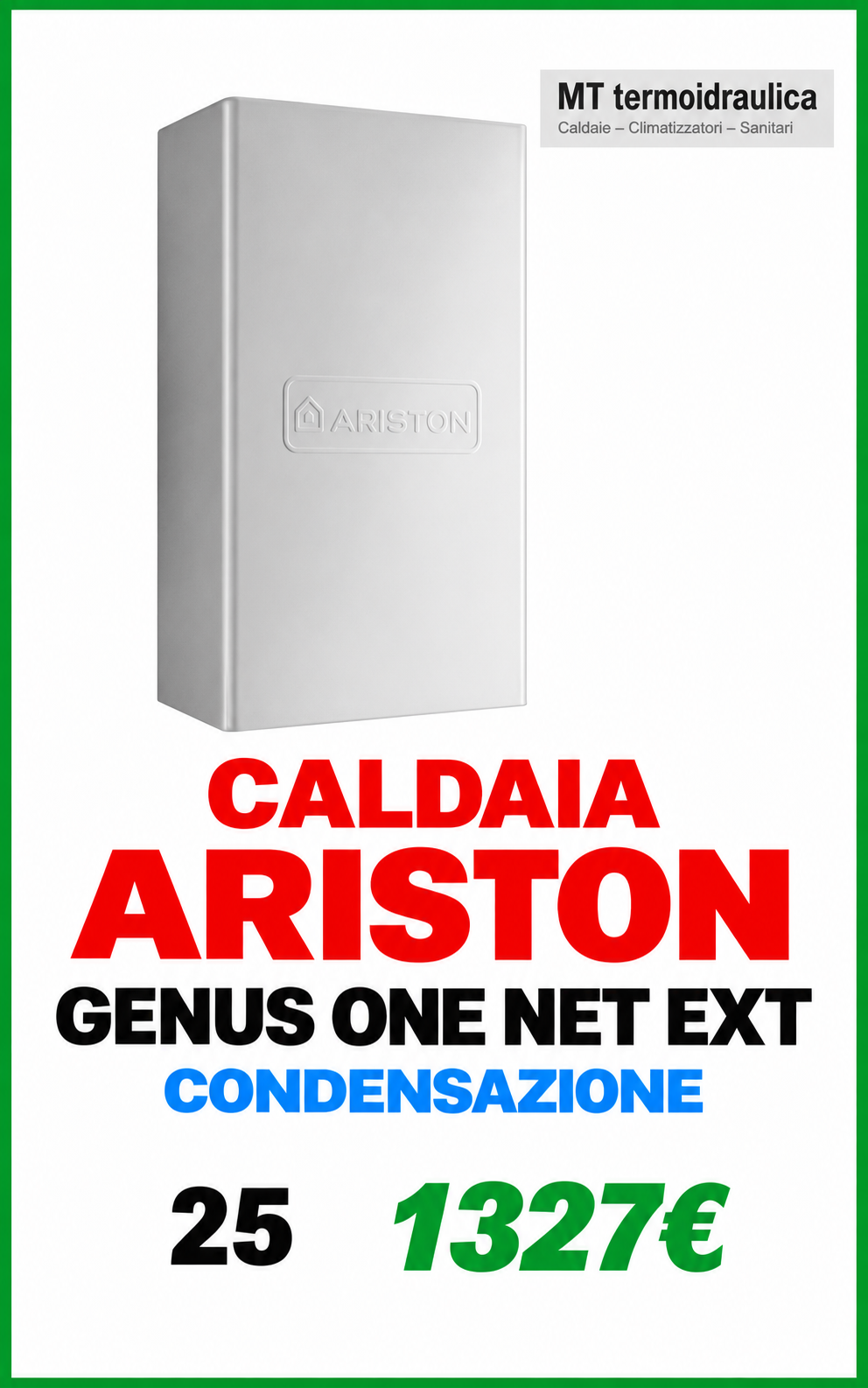 Caldaia Ariston Genus One Net-7 ROMA