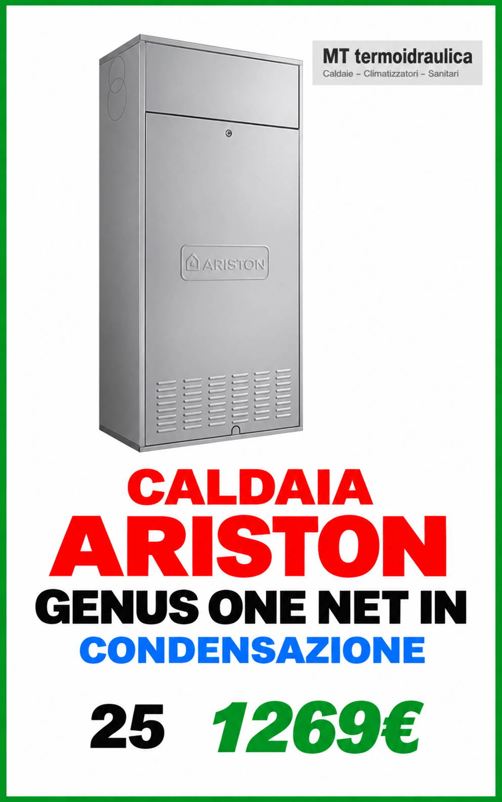 Caldaia Ariston Genus One Net-8 ROMA